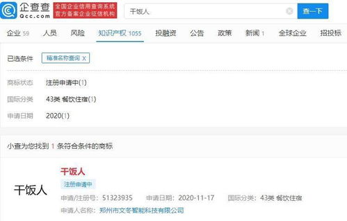 干飯人商標(biāo)申請 智能科技公司的信息系統(tǒng)集成新機(jī)遇